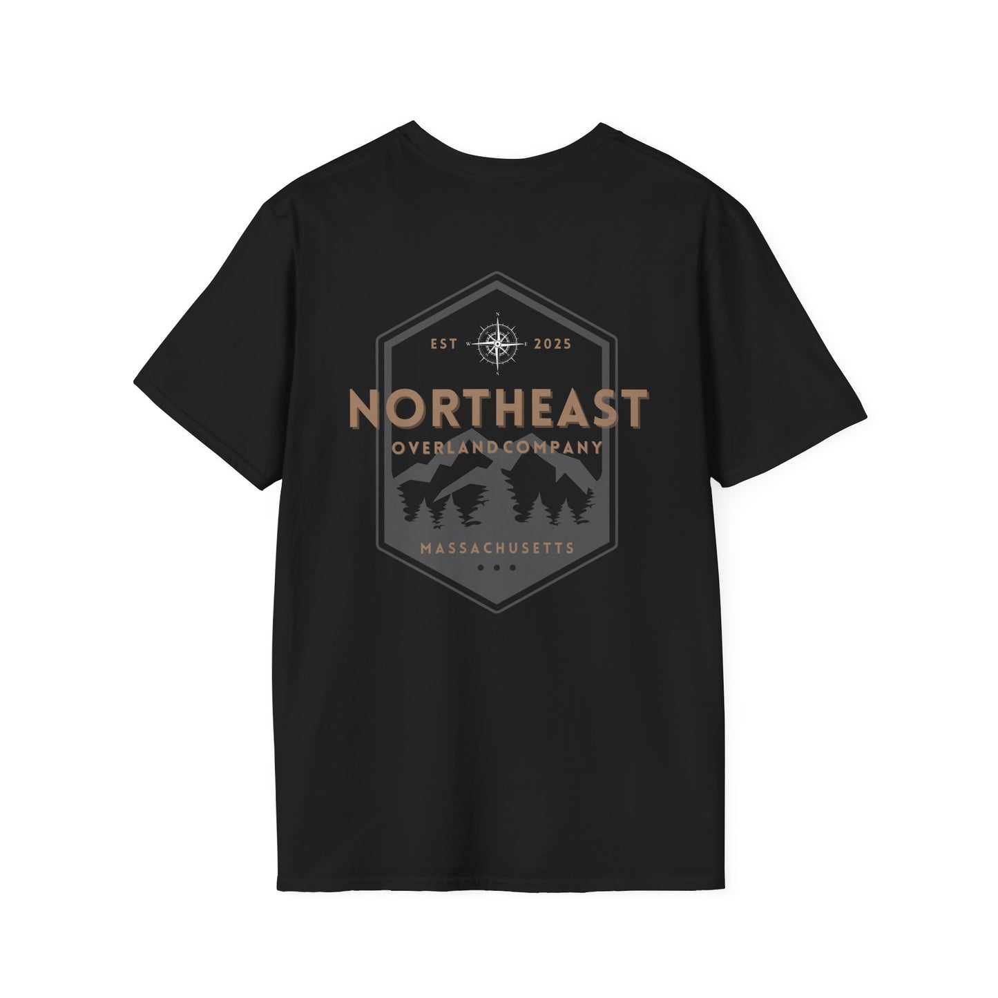 Northeast Overland Unisex T-Shirt | Outdoor Graphic Tee, Hiking Apparel, Nature Lover's Shirt