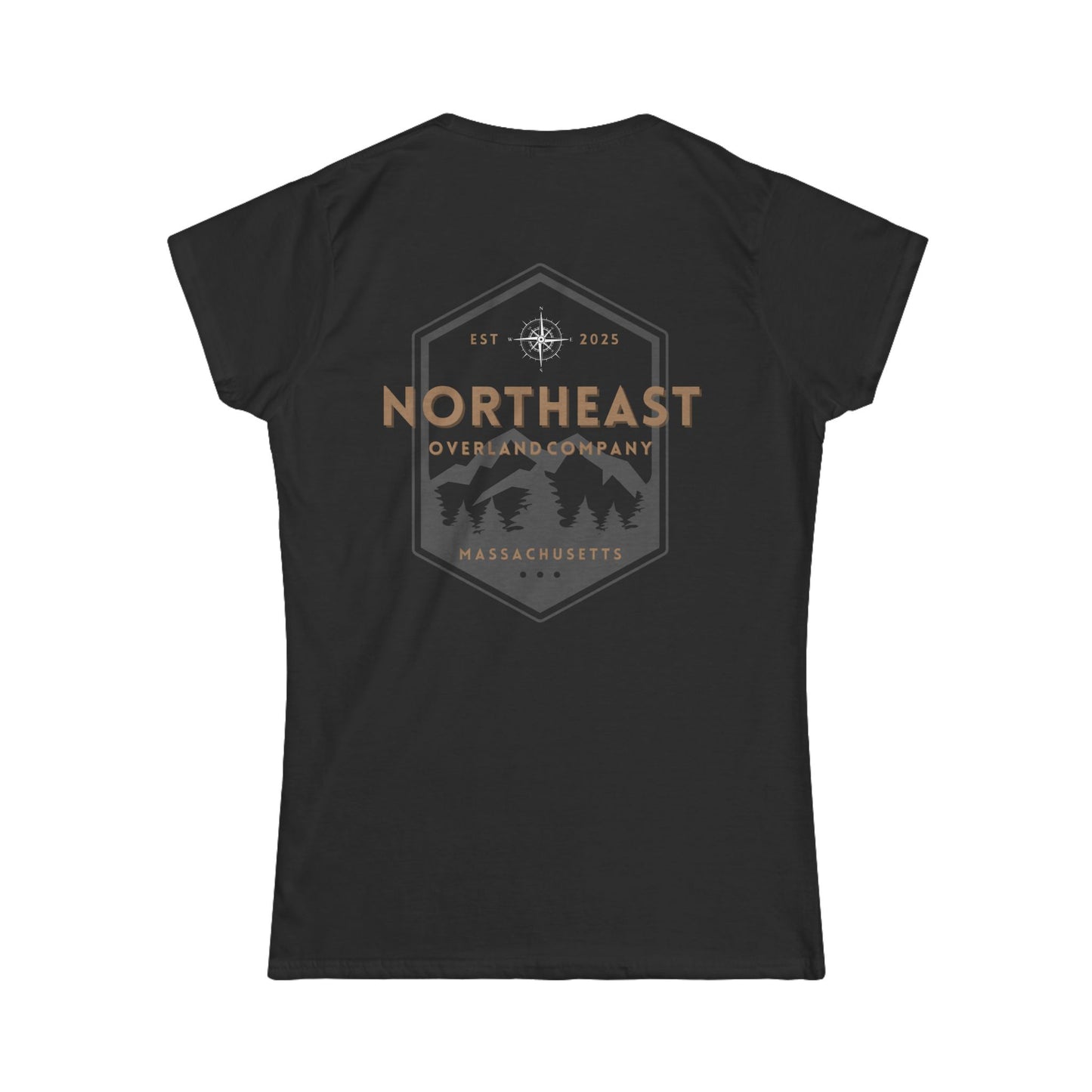 Women's Northeast Overland Tee | Nature Lover Shirt, Outdoor Apparel, Hiking Gift, Travel Top, Camping Wear