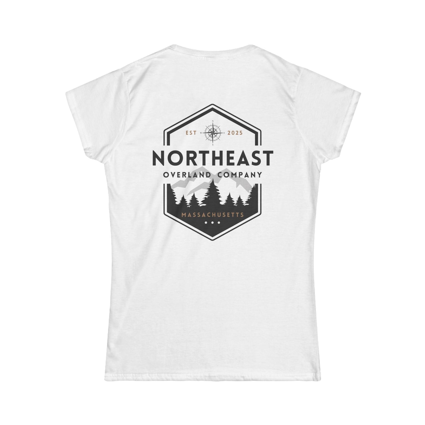 Women's Northeast Overland Tee | Nature Lover Shirt, Outdoor Apparel, Hiking Gift, Travel Top, Camping Wear