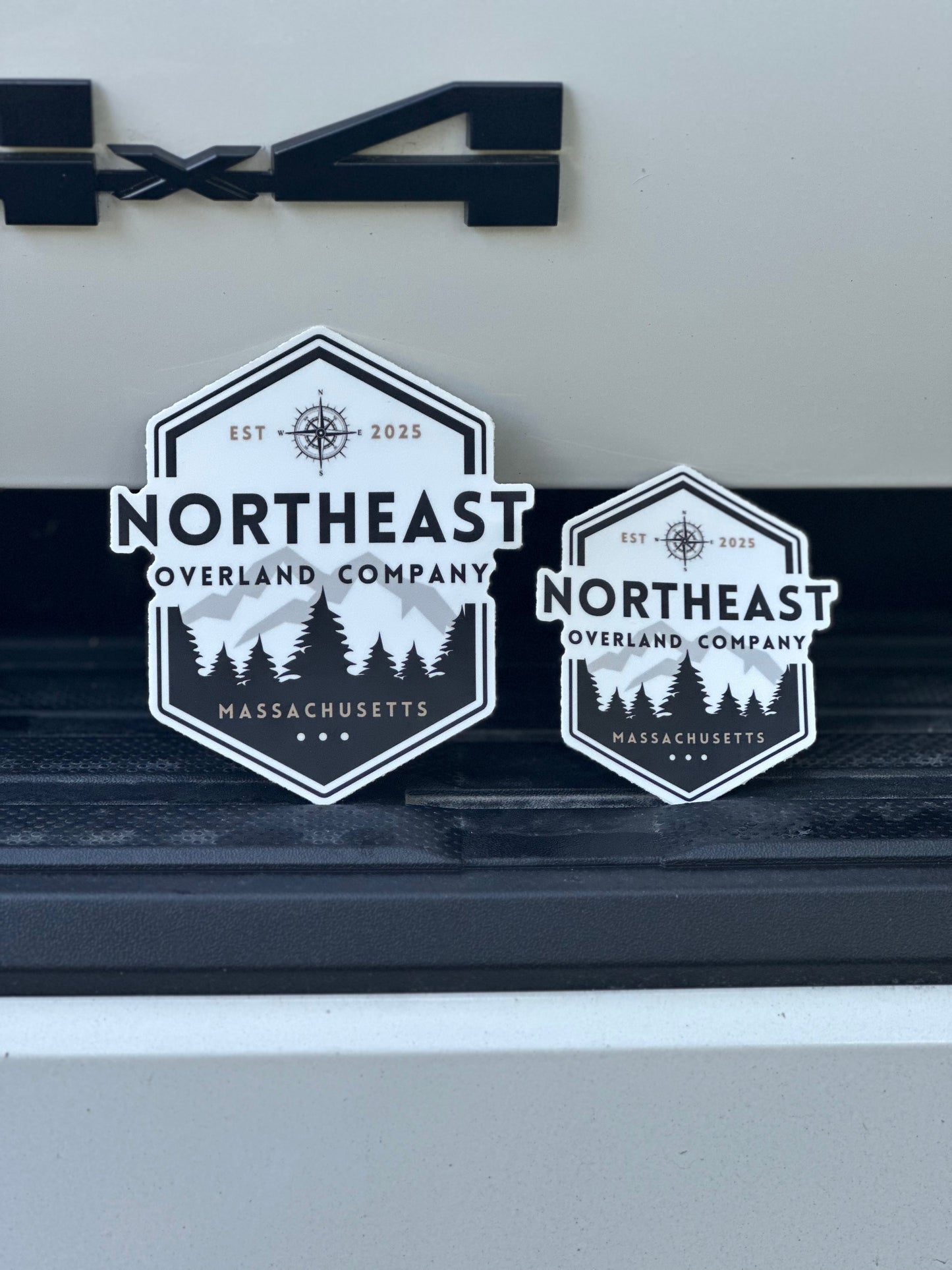 4" Northeast Overland Co Sticker