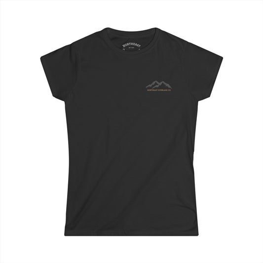 Women's Northeast Overland Tee | Nature Lover Shirt, Outdoor Apparel, Hiking Gift, Travel Top, Camping Wear