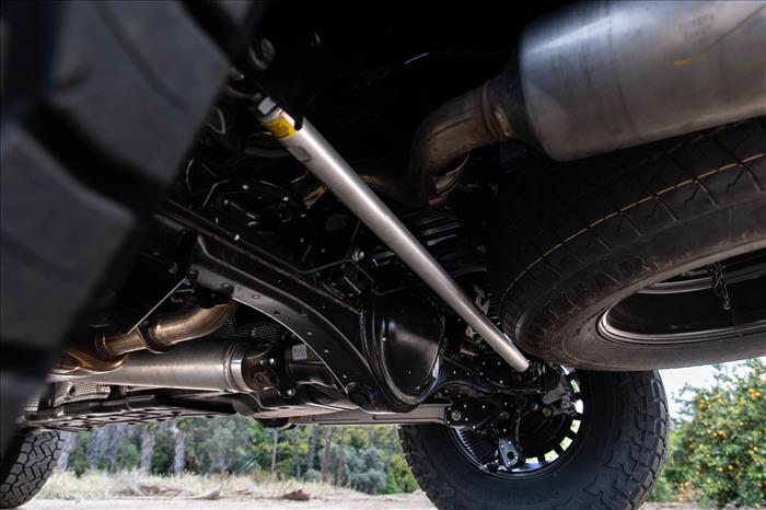 ICON 2022-2024 Toyota Tundra/2023-2024 Toyota Sequoia/2024 Toyota Tacoma/2024 Toyota Land Cruiser 250 Series/2024 Lexus GX550, Rear, Billet Adjustable Track Bar Kit