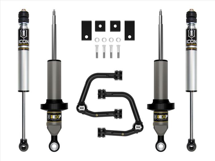 ICON 2022-2025 Toyota Tundra, 2-3" Lift, Stage 2, 2.5 EXP Suspension System, Tubular