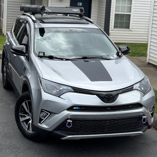 Toyota RAV4 4th Gen(2016-2019) Lensun 50W Hood Flexible Solar Panel