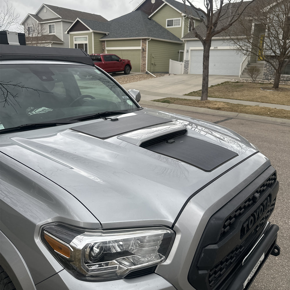 Toyota Tacoma Trd Pro, Sport 3rd Gen(2016-2023) Lensun 50W Hood Solar Panel