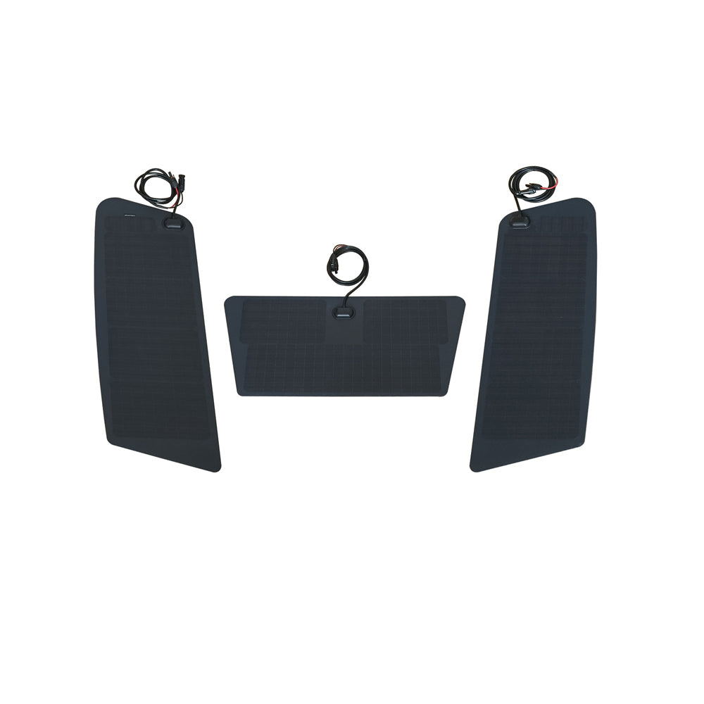 Toyota Tundra with Scoop 2nd Gen (2014-2021) Lensun 90W Hood Solar Panel