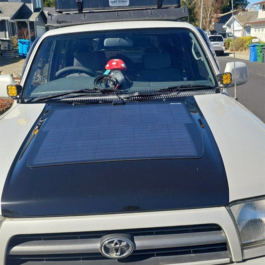 Toyota Hilux 5th Gen (1988-1997) Lensun 85W Hood/Bonnet Flexible Solar Panel-1