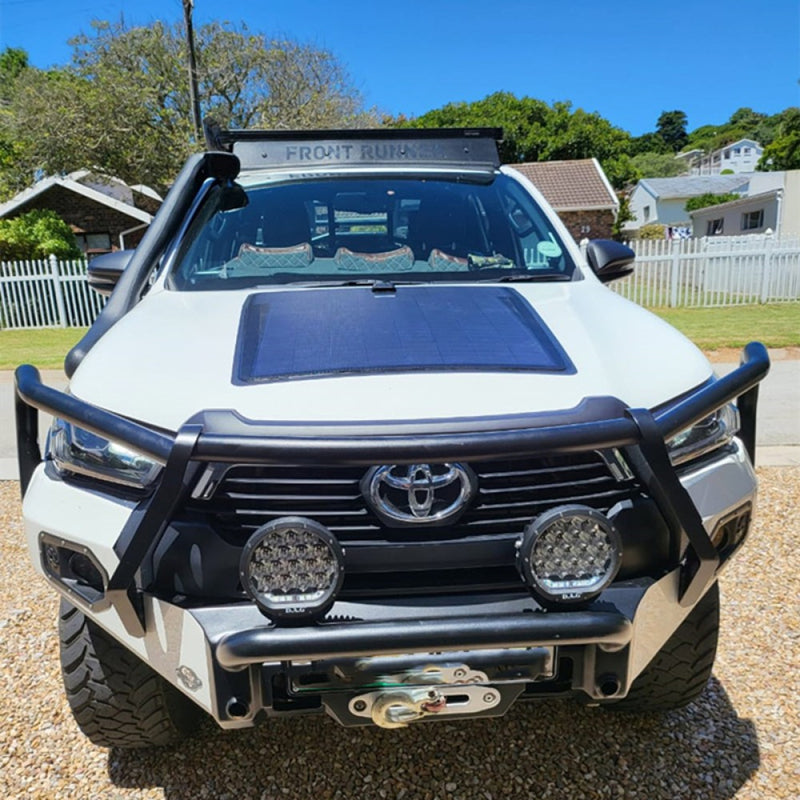 Toyota Hilux/Fortuner (2015-present) Lensun 100W Hood/Bonnet Flexible Solar Panel-1