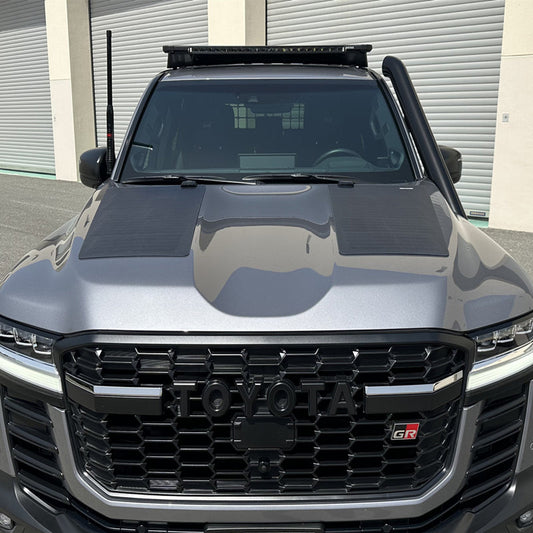Toyota LandCruiser 300 LC300 Lensun 110W Hood Flexible Solar Panel-1