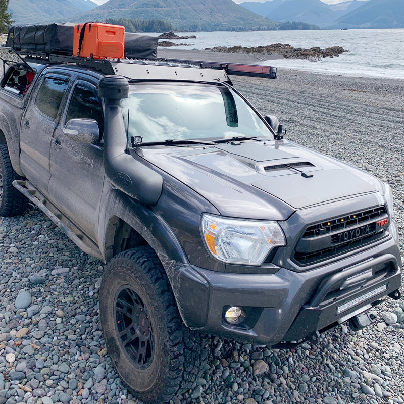 Toyota Tacoma Sport 2nd Gen (2005-2015) Lensun 60W(25W+35) 12V Hood Flexible Solar Panel-3