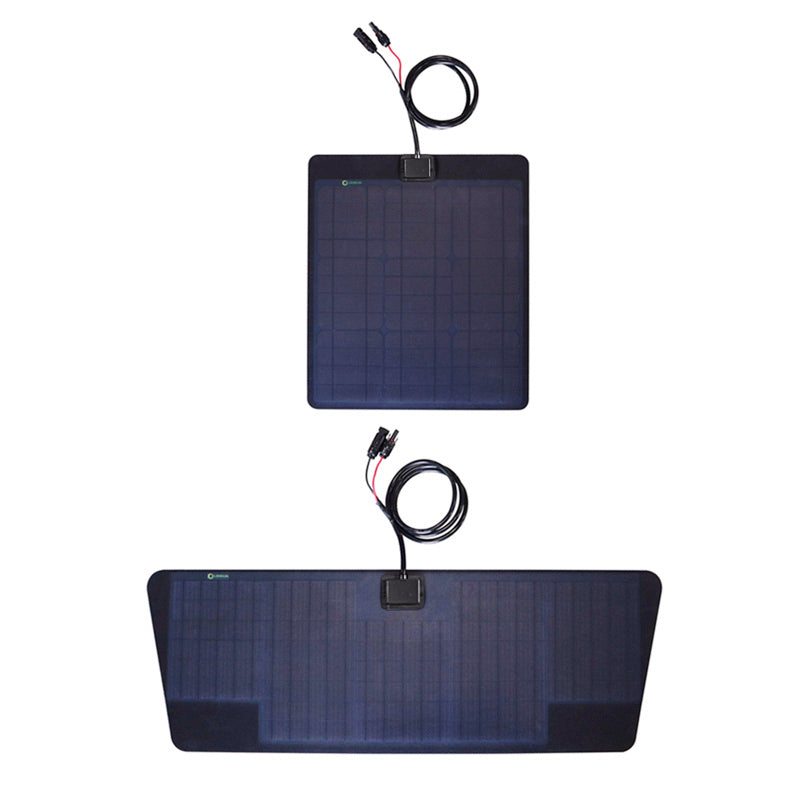 Toyota Tacoma Sport 2nd Gen (2005-2015) Lensun 60W(25W+35) 12V Hood Flexible Solar Panel-4