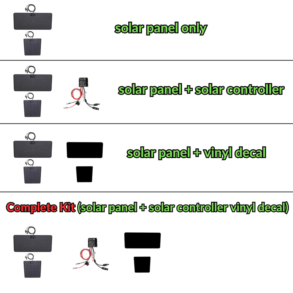 Toyota Tacoma Trd Pro, Sport 3rd Gen(2016-2023) Lensun 50W Hood Solar Panel